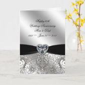 第60回ダイヤ結婚モンド記念日あいさつカード カード (黄色い花)