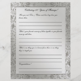 第60回ダイヤ結婚モンド記念日レターヘッド