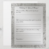 第60回ダイヤ結婚モンド記念日レターヘッド (正面/裏面)