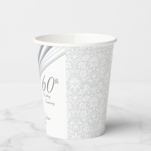 第60回ダイヤ結婚モンド記念日 紙コップ (左)