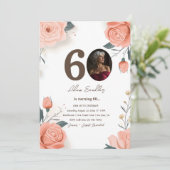 第60回バースデーパーティーと赤い招待状 招待状 (スタンド正面)