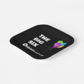 第60回バースデーパーティーのユーモア ペーパープレート (傾斜あり)