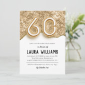 第60回バースデーパーティーへの招待 招待状 (スタンド正面)