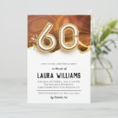 第60回バースデーパーティーへの招待 招待状 (スタンド正面)