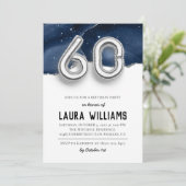 第60回バースデーパーティーへの招待 招待状 (スタンド正面)