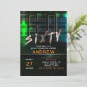 第60回バースデーパーティーアイディアfor Guys 招待状 (スタンド正面)