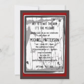 第60回バースデーパーティーグルンギースピードリミットサイン 招待状 (裏面)