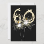 第60回バースデーパーティースパーカー 招待状 (正面)