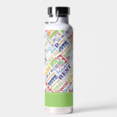 第60回バースデーパーティーパーソナライズされたプレゼント ウォーターボトル (右面)