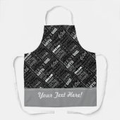 第60回バースデーパーティーパーソナライズされたプレゼント エプロン (正面)