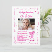 第60回バースデーパーティー写真エスプレッソ・マルティーニ 招待状 (スタンド正面)