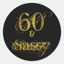 第60回バースデーパーティー60とサッシーブラック&金ゴールド