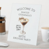 第60回バースデーパーティーEspresso Martini Welcome 台座サイン (インサイチュ)