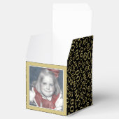 第60回写真保管 – 黒/金ゴールド番号パターン フェイバーボックス (オープン)