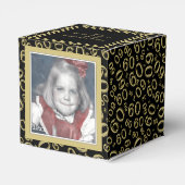 第60回写真保管 – 黒/金ゴールド番号パターン フェイバーボックス (裏面サイド)