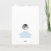 第60回誕生日カードの女性の友人と家族 シーズンカード (裏面)