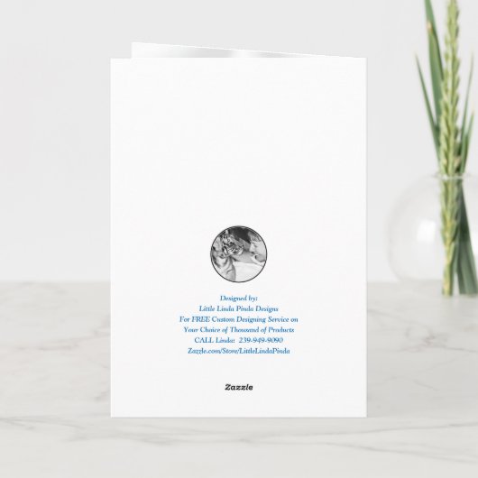 第60回誕生日カードの女性の友人と家族 シーズンカード (裏面)