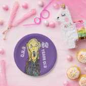 第60回誕生日パーティーお祝い60年 ペーパープレート (パーティー)