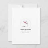 第60回誕生日パーティーパーソナライズされた招待状 招待状 (裏面)