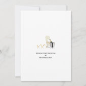 第60回誕生日パーティーパーソナライズされた招待状 招待状 (裏面)