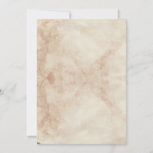 第60回誕生日パーティー | オールドタイマカー&ウイスキー 招待状 (裏面)