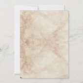 第60回誕生日パーティー | オールドタイマカー&ウイスキー 招待状 (裏面)