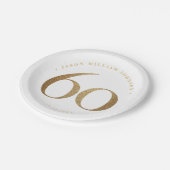 第60回誕生日パーティー ペーパープレート (アングル)