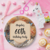 第60回誕生日パーティー ペーパープレート (パーティー)