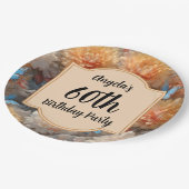 第60回誕生日パーティー ペーパープレート (アングル)