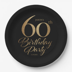 第60回誕生日パーティー ペーパープレート