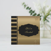 第60回誕生日パーティー | DIY文字 招待状 (スタンド正面)