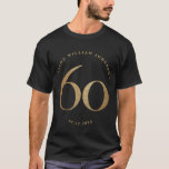 第60回誕生日パーティー Tシャツ<br><div class="desc">60th誕生日パーティーTシャツ</div>