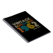 第60回誕生日ヴィンテージ1962年9月限定Edtn. ノートブック (右側)