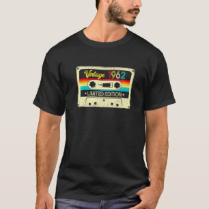 第60回誕生日装飾男性60日1962年 Tシャツ