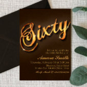 第60回誕生日(女性) 招待状