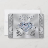 第60封筒が付いている記念日の応答カード 出欠カード (正面)