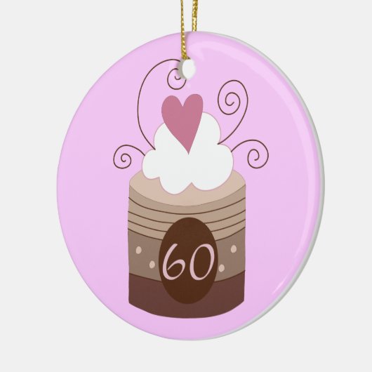 第60彼女のための誕生日プレゼントのアイディア セラミックオーナメント (左)