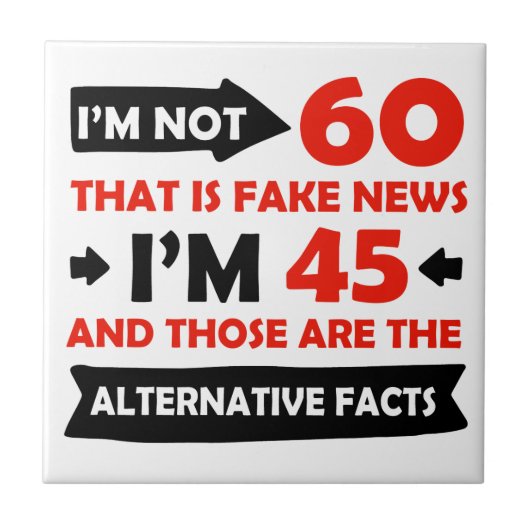 第60歳の誕生日プレゼント タイル (正面)