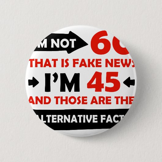 第60歳の誕生日プレゼント 缶バッジ (正面)