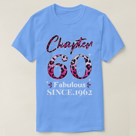 第60章1962年以来の素晴らしい Tシャツ (デザイン正面)