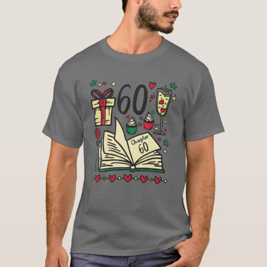 第60章～第660回誕生日女性母 Tシャツ (正面)