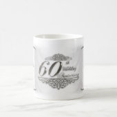 第60結婚記念日のマグ コーヒーマグカップ (中央)