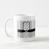 第60結婚記念日の写真のマグ コーヒーマグカップ (左)