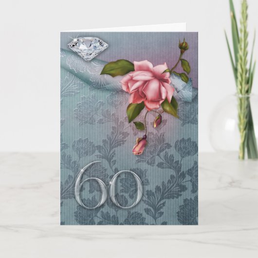 第60結婚記念日カード カード (正面)