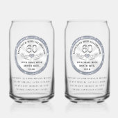 第60誕生日は夫、パパ、息子、彼のために贈り物だ ガラス缶 (正面)