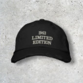 第60誕生日ゴルファー限定版おもしろい 刺繍入りキャップ