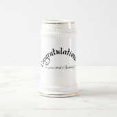 第60誕生日ステイン ビールジョッキ (中央)