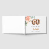 第60誕生日フローラバラ金ゴールドユーカリ名 ゲストブック (全面)