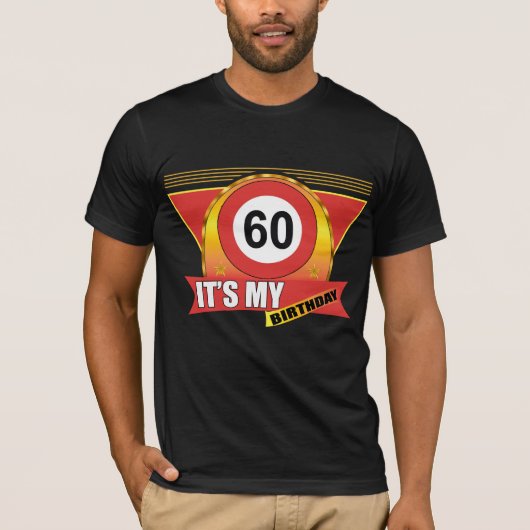 第60誕生日プレゼントのTシャツ Tシャツ (正面)