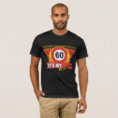 第60誕生日プレゼントのTシャツ Tシャツ (正面フル)